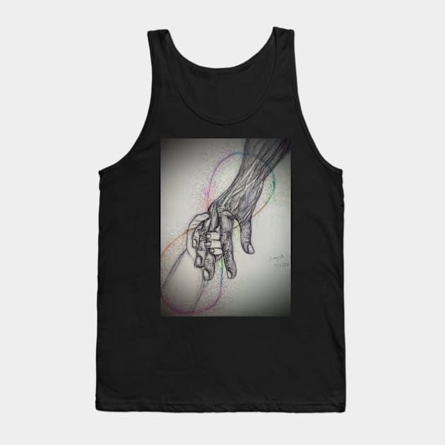 Time - a moment through the infinite - penart Tank Top by Sangeetacs